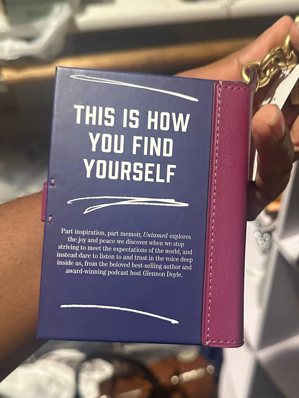 Coach book shaped